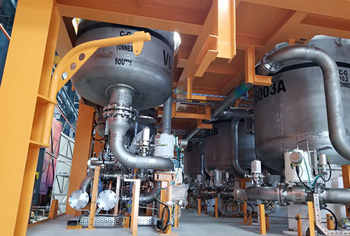 Produced Water Interchangeable Polishing / Coalescer to cater for future anticipated mercury removal