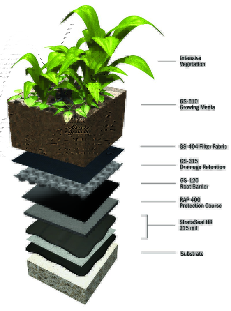 strataseal-hr-intensive-green-roof-assembly strataseal-hr-intensive-green-roof-assembly