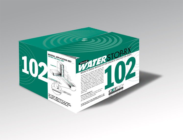 CETCO WATERSTOP-RX 102包装